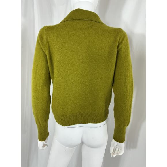 525 Polo Green Cashmere Pullover Size M - Picture 3 of 4